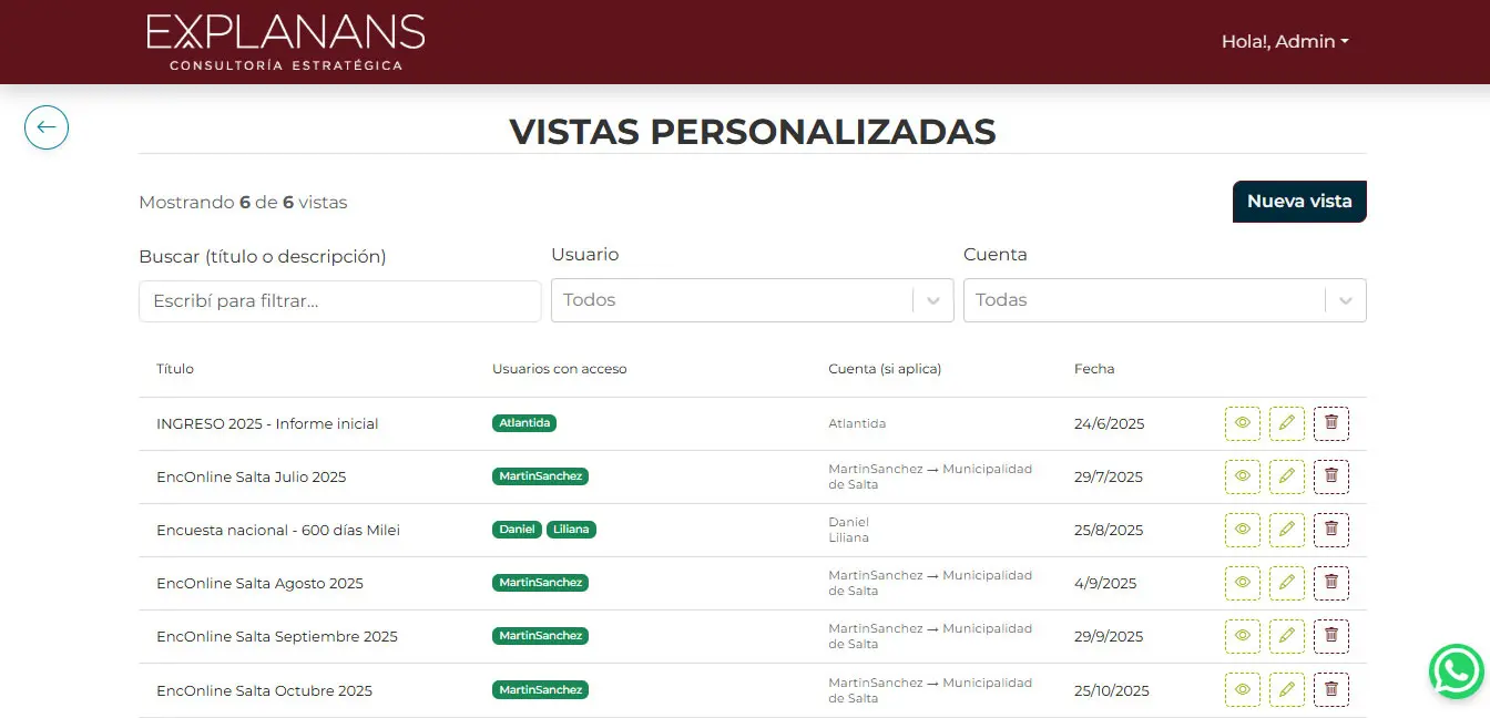 Sistema Web para Explanans — imagen 3