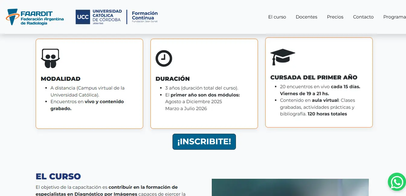 Curso de Posgrado en Radiología — imagen 1
