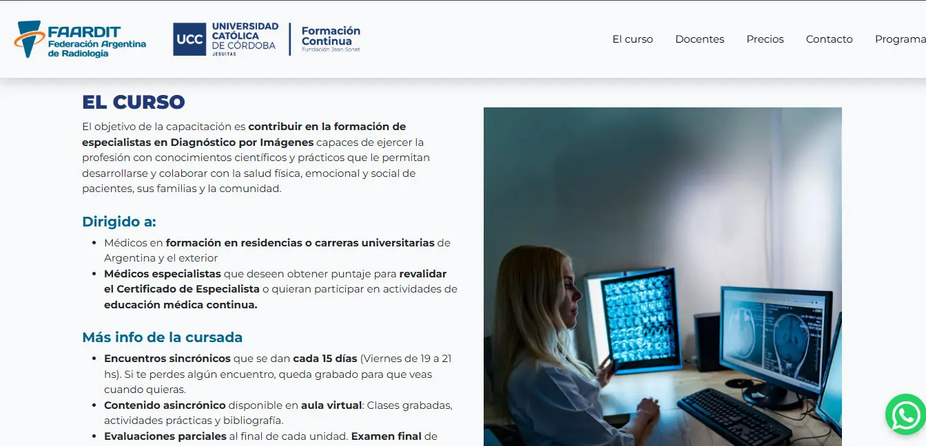 Curso de Posgrado en Radiología — imagen 2